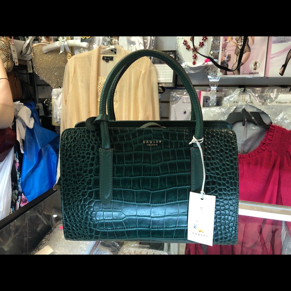 RADLEY LONDON -  Green Crossbody Handbag 🐊 Sold!